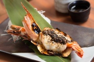 黑松露醬燒大蝦($90)的松露醬經特別調較，份量多但不會蓋過蝦味。